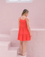 Vestido Alexa Plane Red