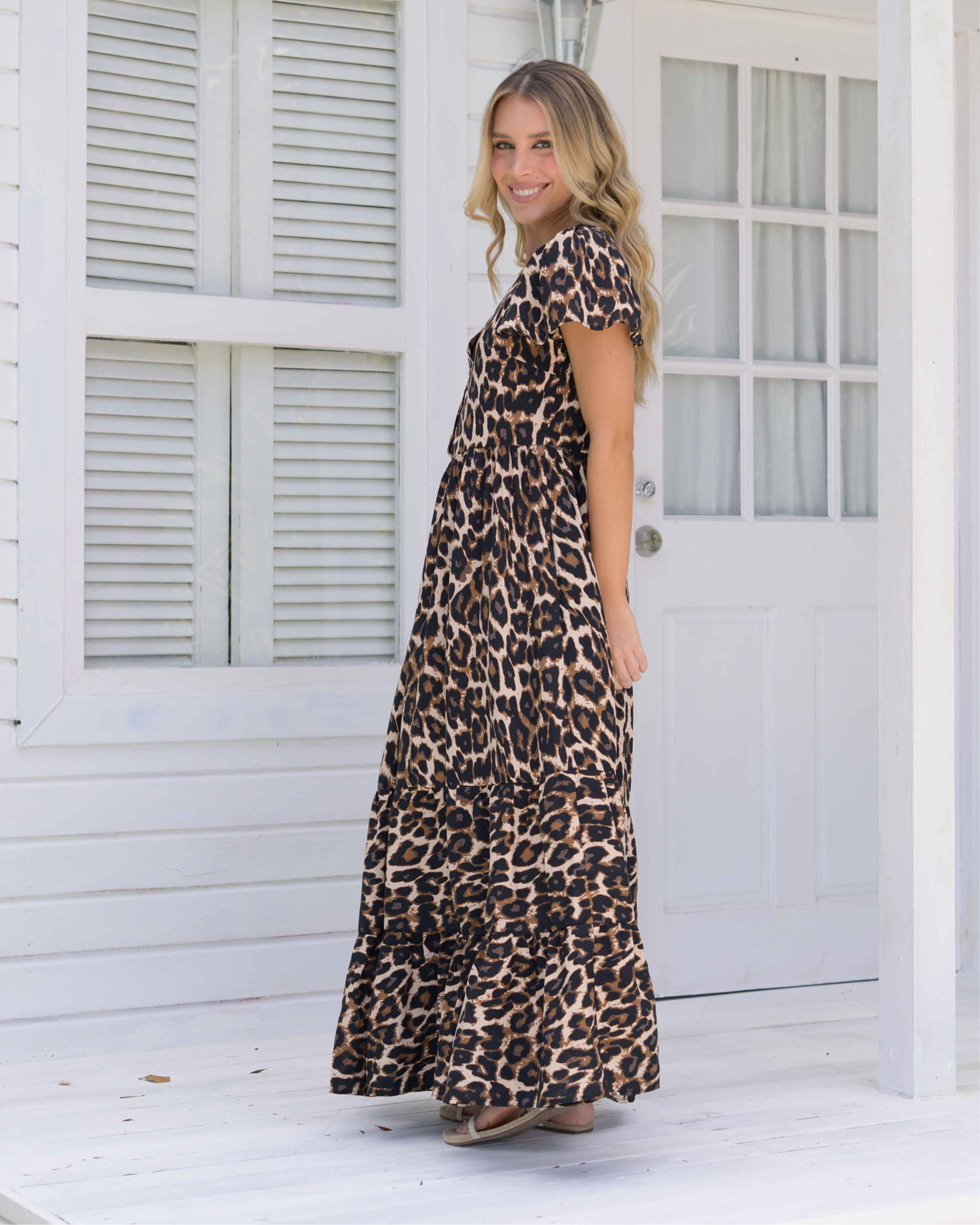 Vestido Praga Print Cafe