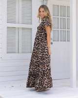 Vestido Praga Print Cafe