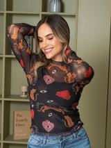 Blusa Jacky Mistic