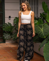 Pantalón Susi palmas negro