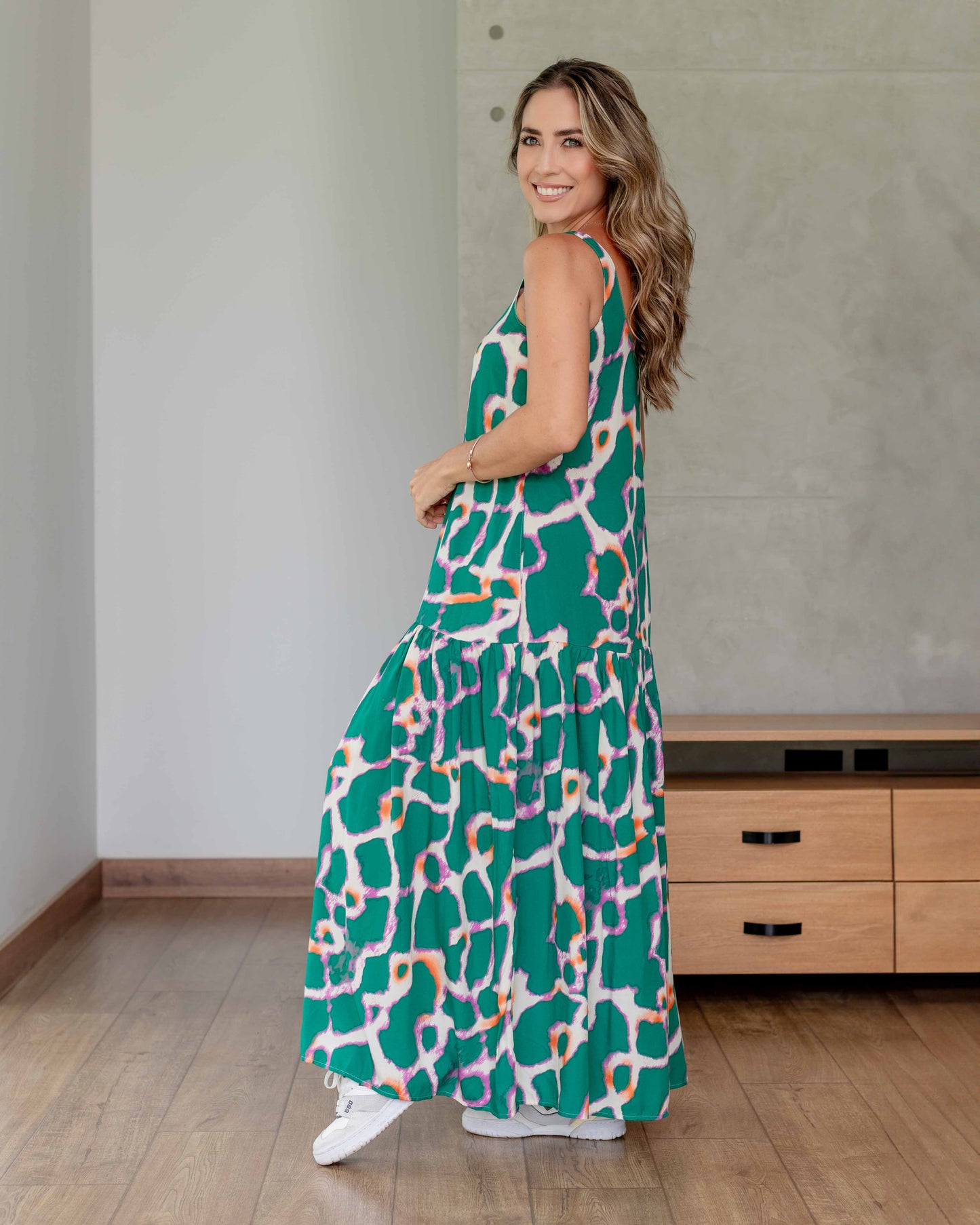 Vestido Marcia Africa Verde