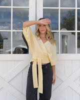 Blusa Sunset Plane Amarilla