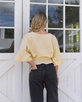 Blusa Sunset Plane Amarilla