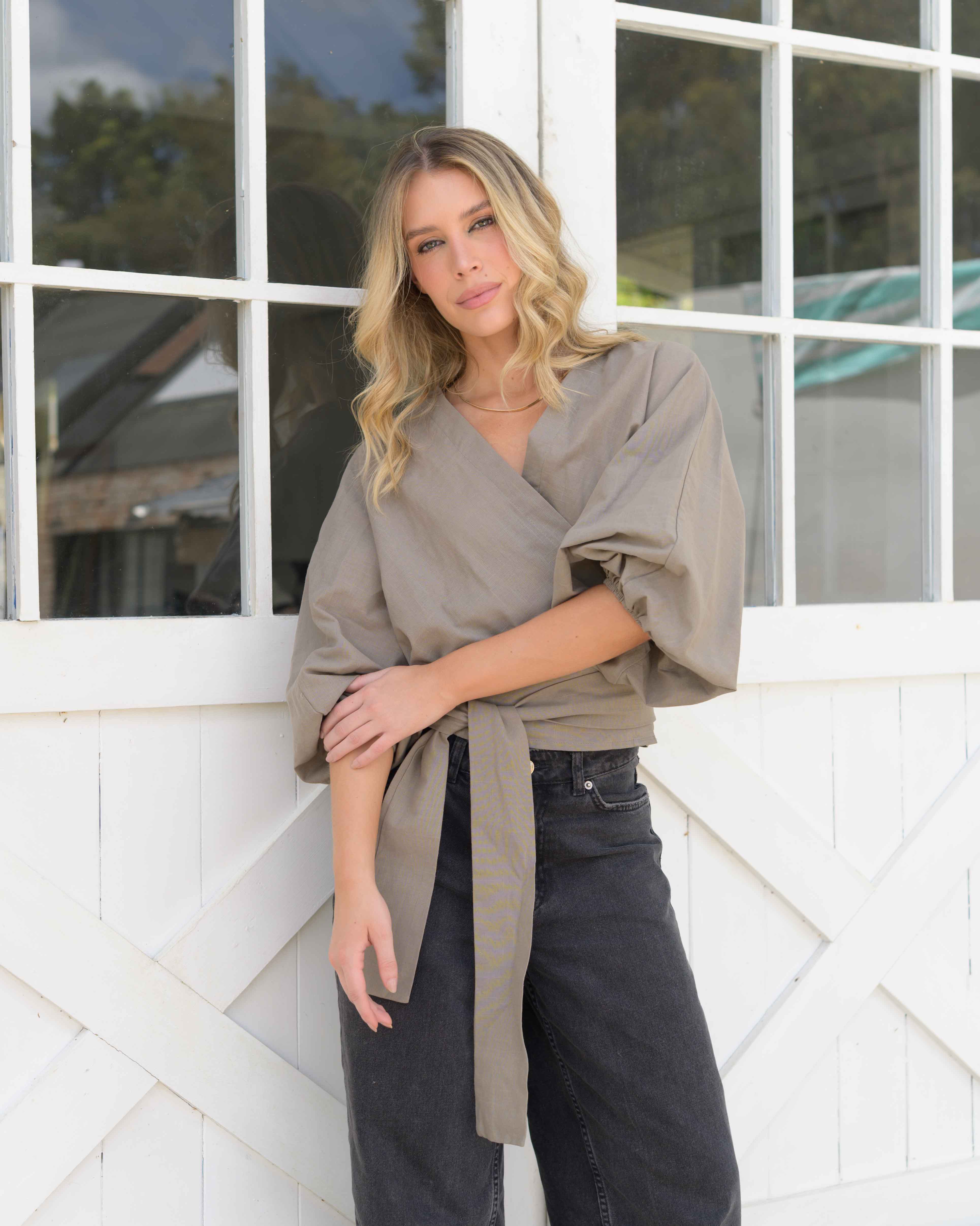 Blusa Sunset Plane Café