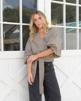 Blusa Sunset Plane Café