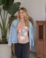 Camiseta Shell Toffee