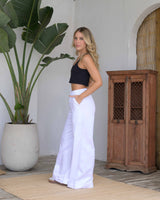 Pantalon Cande Plane White