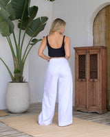 Pantalon Cande Plane White