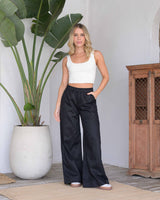 Pantalon Cande plane Black
