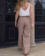 Pantalón Kary Plane Camel