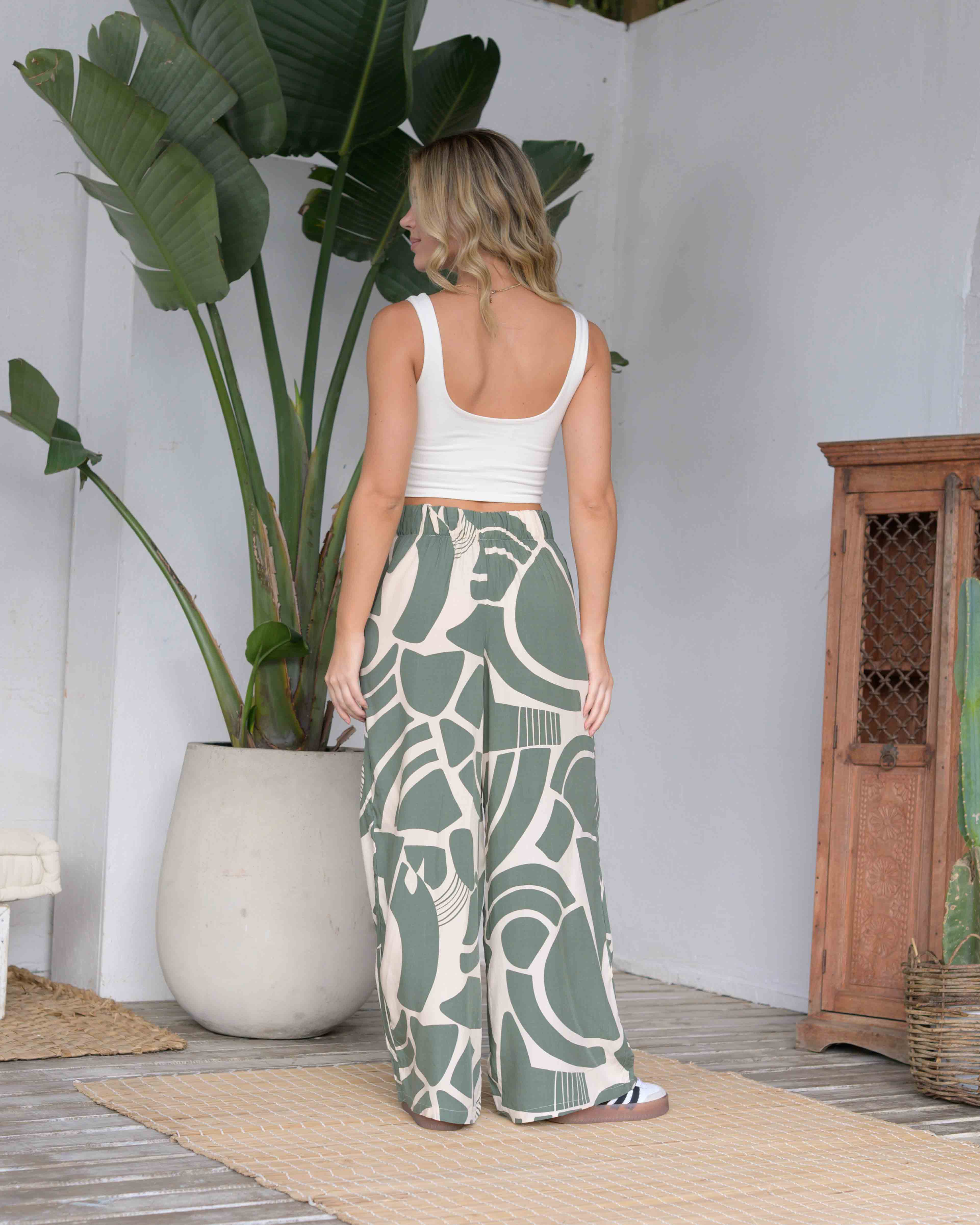 Pantalon Comfy Salvia