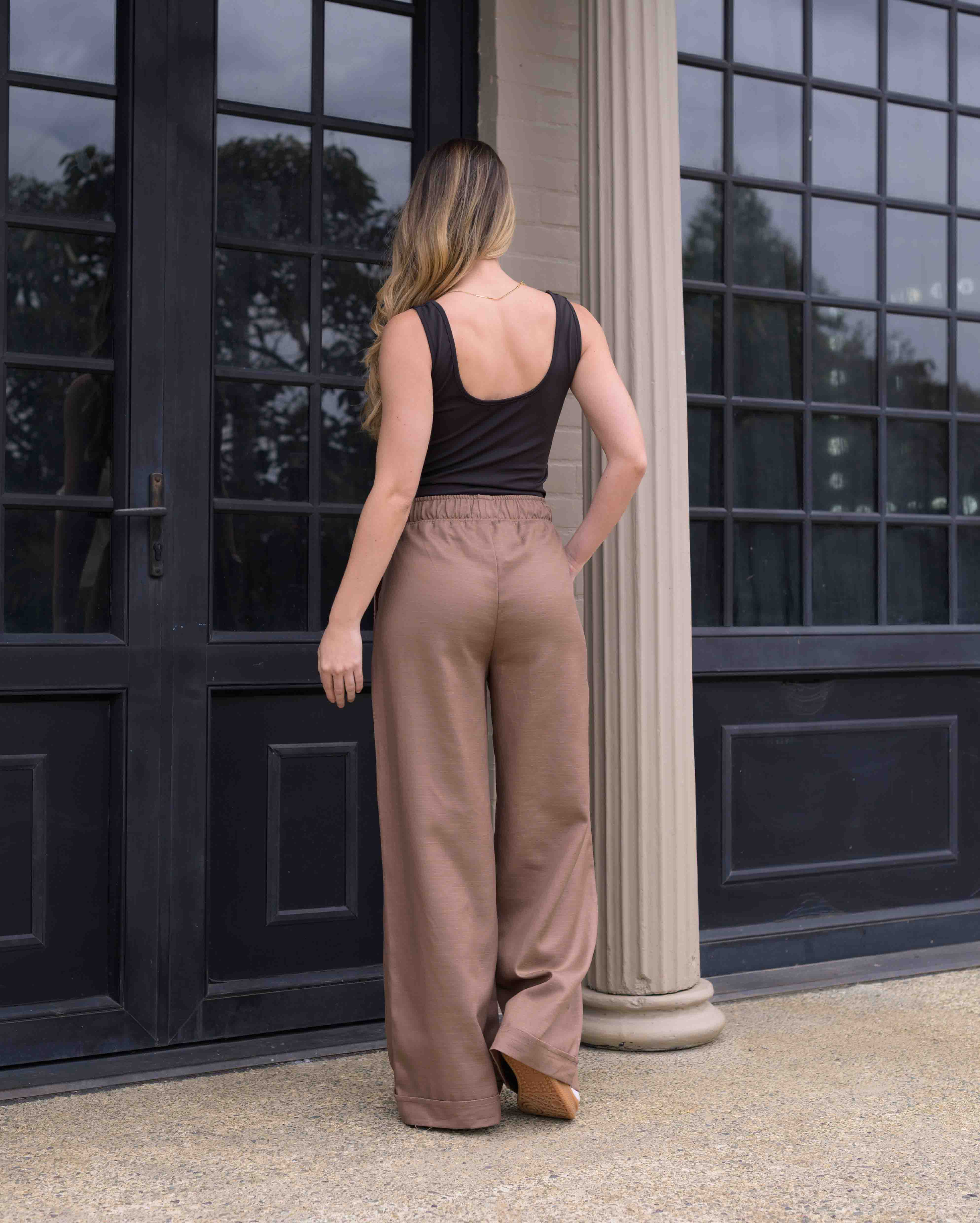 Pantalon Cande Plane Cocoa