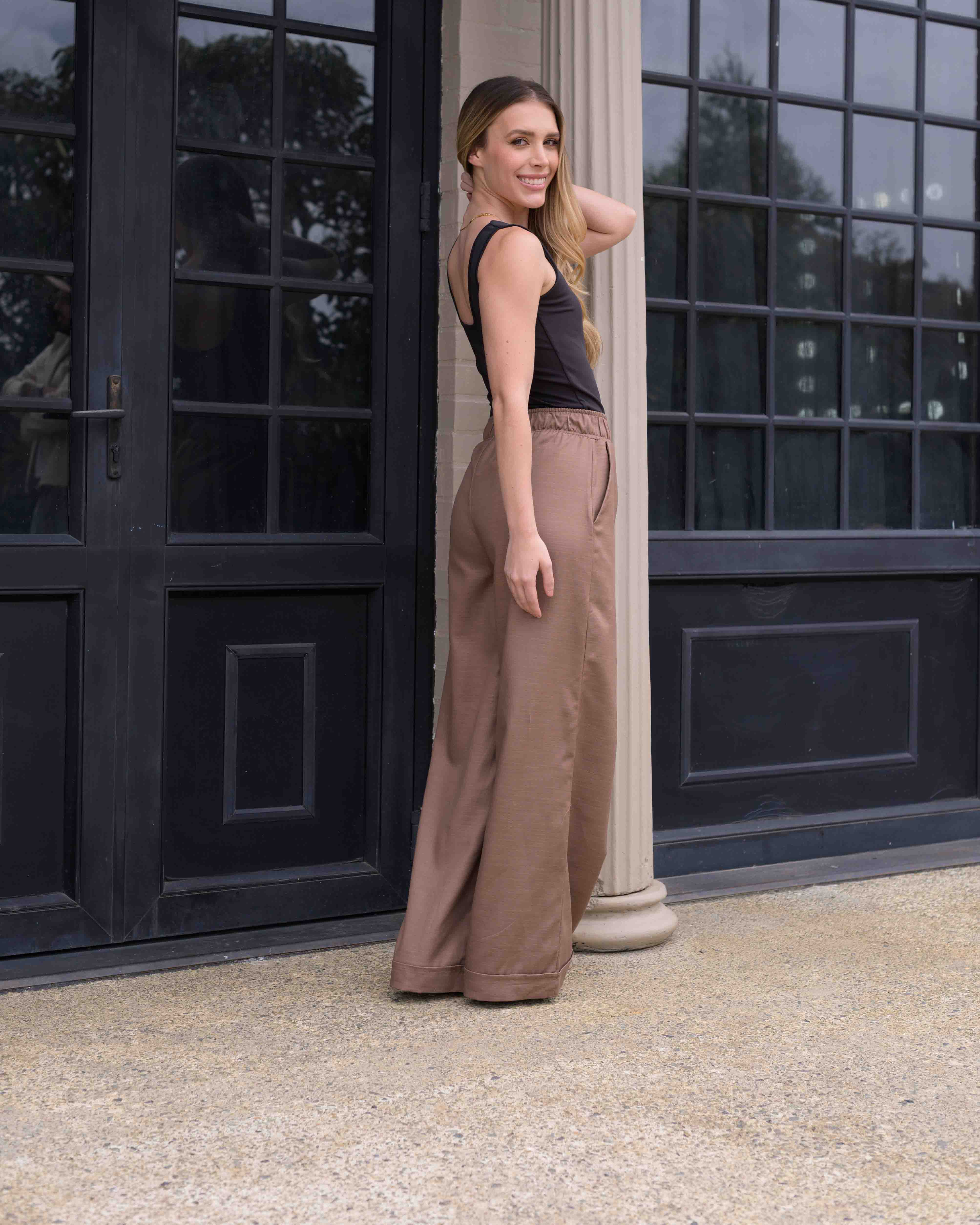 Pantalon Cande Plane Cocoa