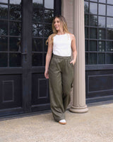 Pantalon Cande Plane Verde