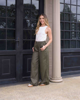 Pantalon Cande Plane Verde