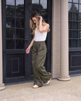 Pantalon Cande Plane Verde