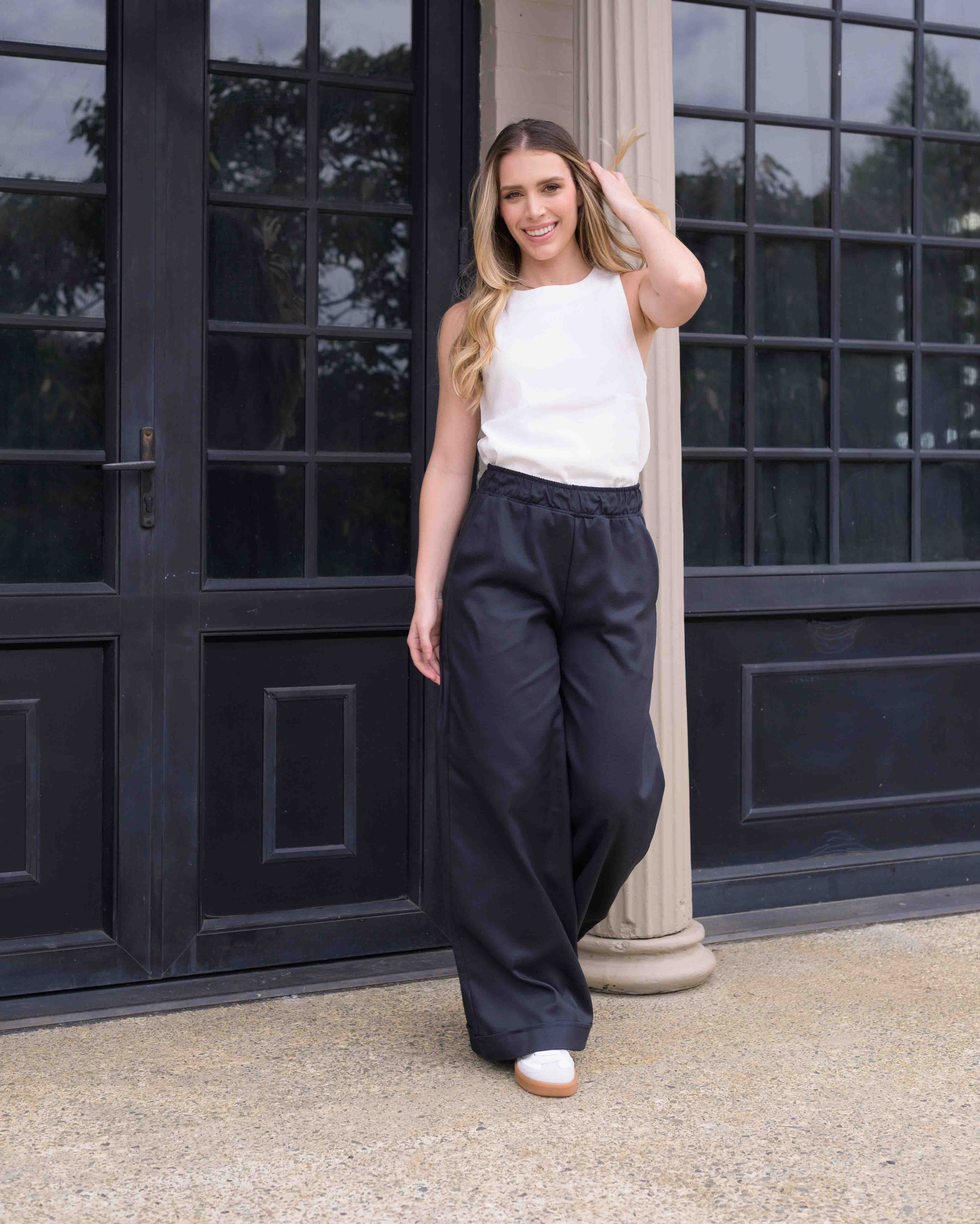 Pantalon Cande Plane Azul