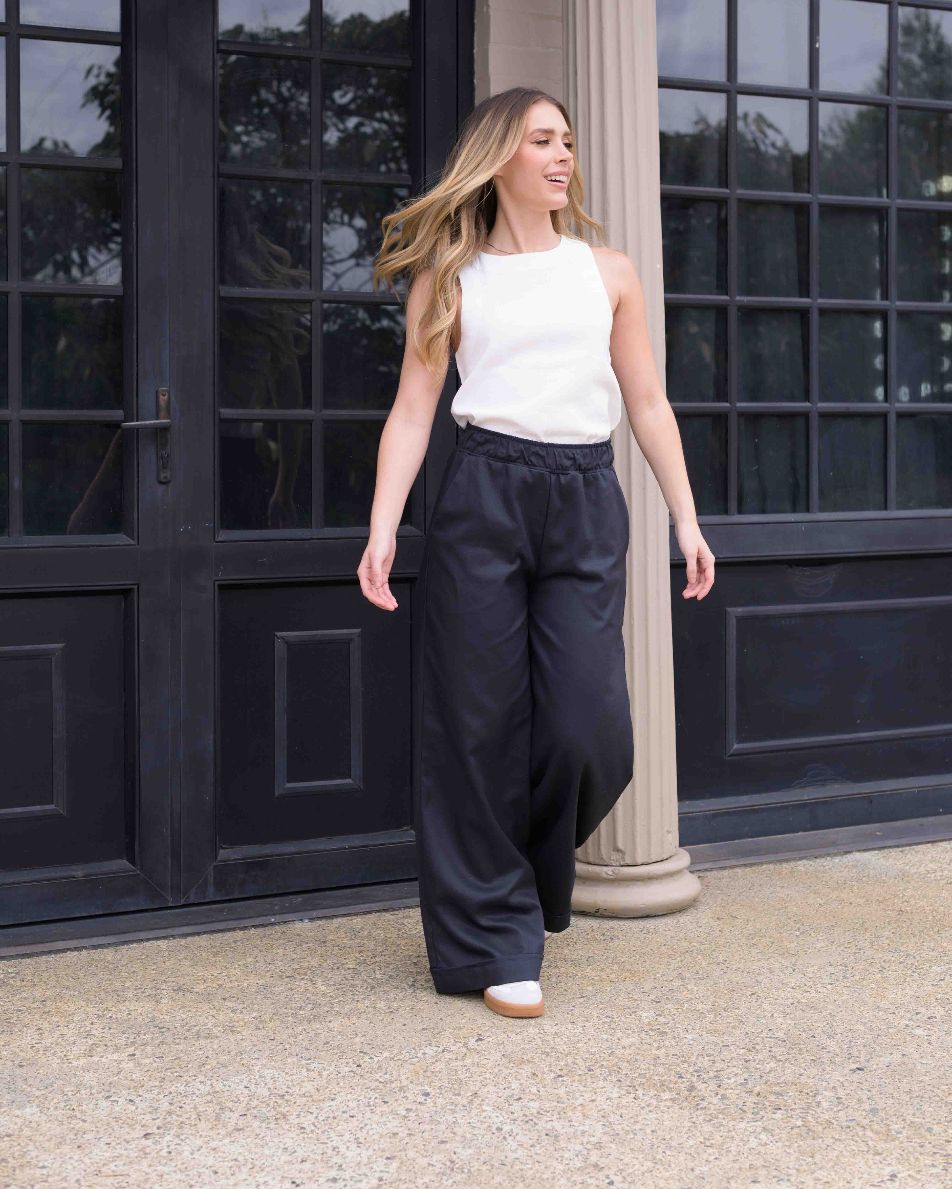Pantalon Cande Plane Azul