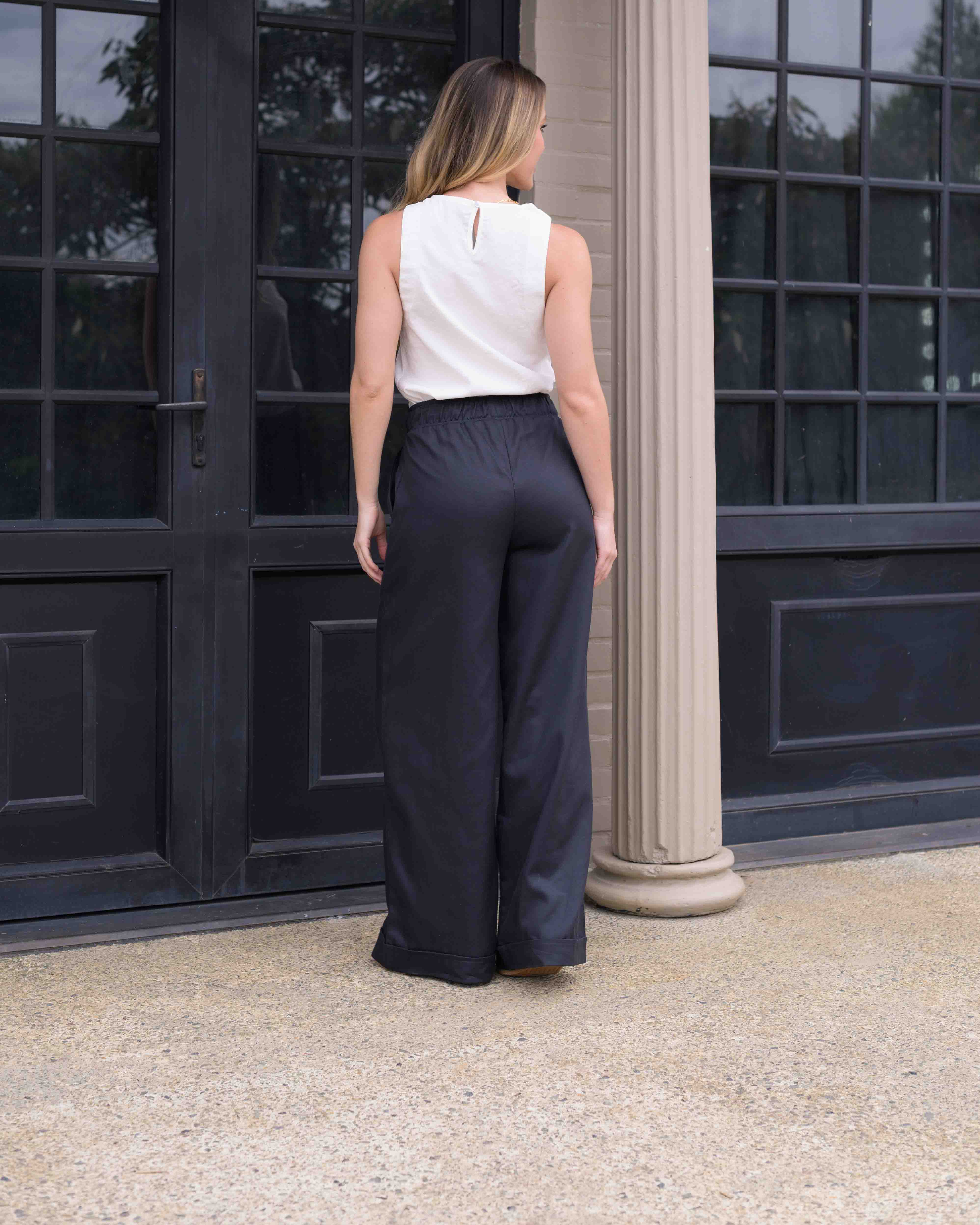 Pantalon Cande Plane Azul