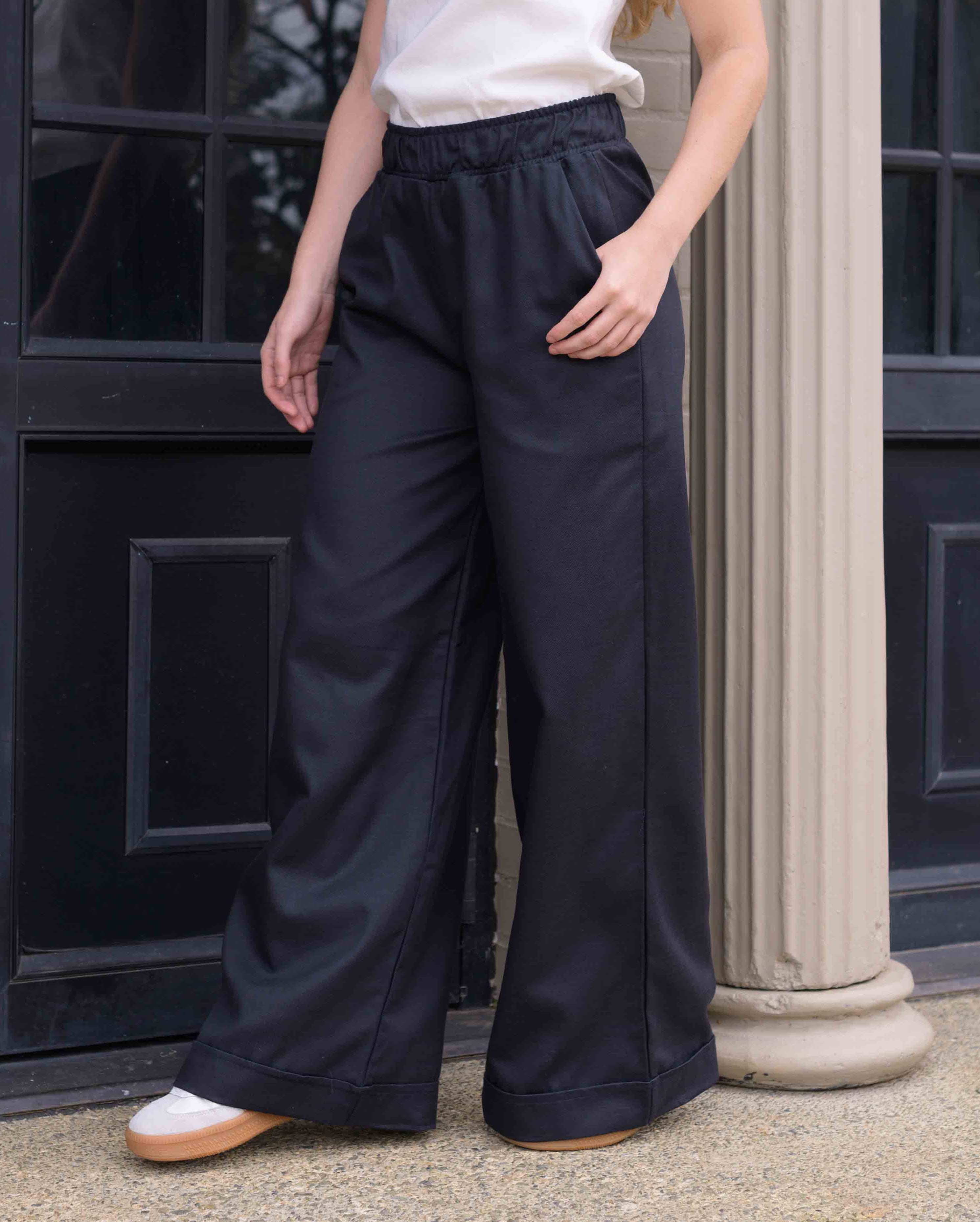Pantalon Cande Plane Azul