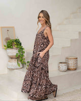 Vestido Marcia Print Leo