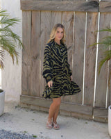 Vestido Yasmin Africa Verde