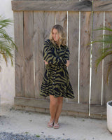 Vestido Yasmin Africa Verde