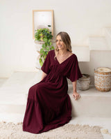 Vestido Elodia Plane Uva