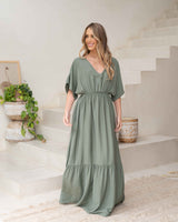 Vestido Elodia Plane Salvia