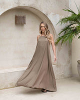 Vestido Aitana Plane Gold