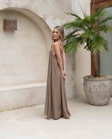 Vestido Aitana Plane Gold