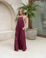 Vestido Aitana Plane Vino