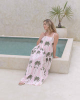 Vestido Lily Palmas Marfil
