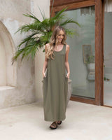 Vestido Isabella Plane Verde