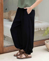 Pantalón Blanca Plane Negro