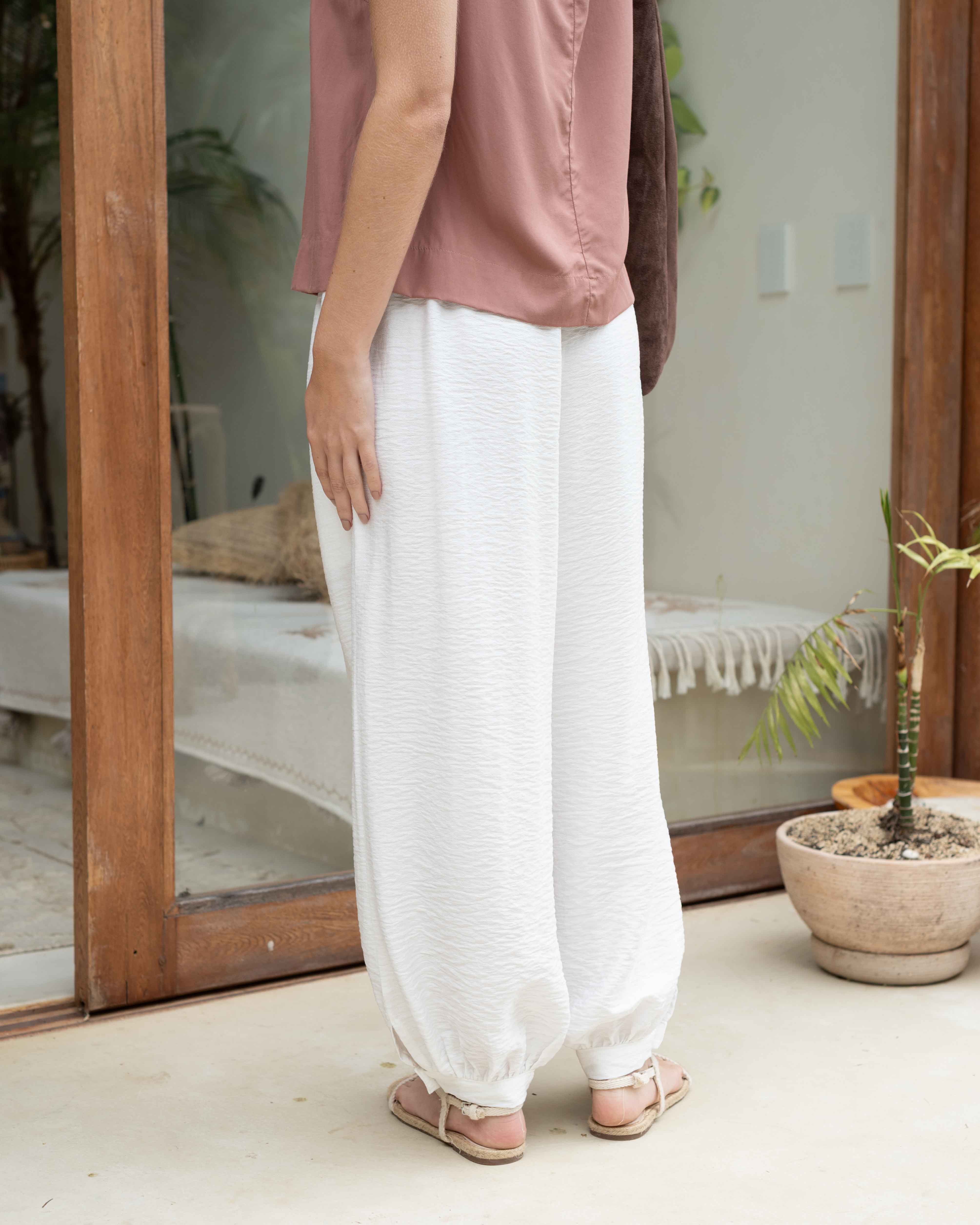 Pantalón Blanca Plane Marfil