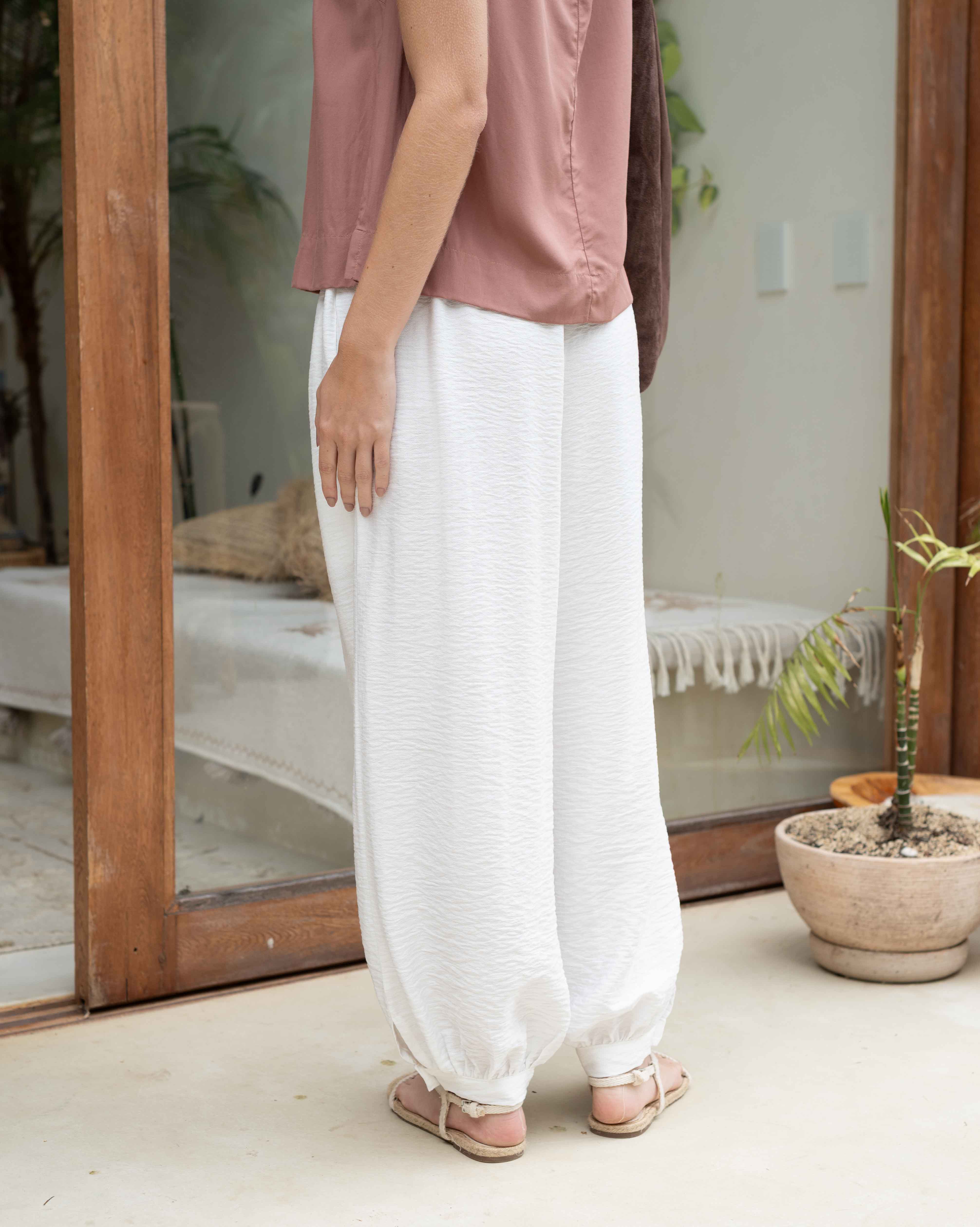 Pantalón Blanca Plane Marfil