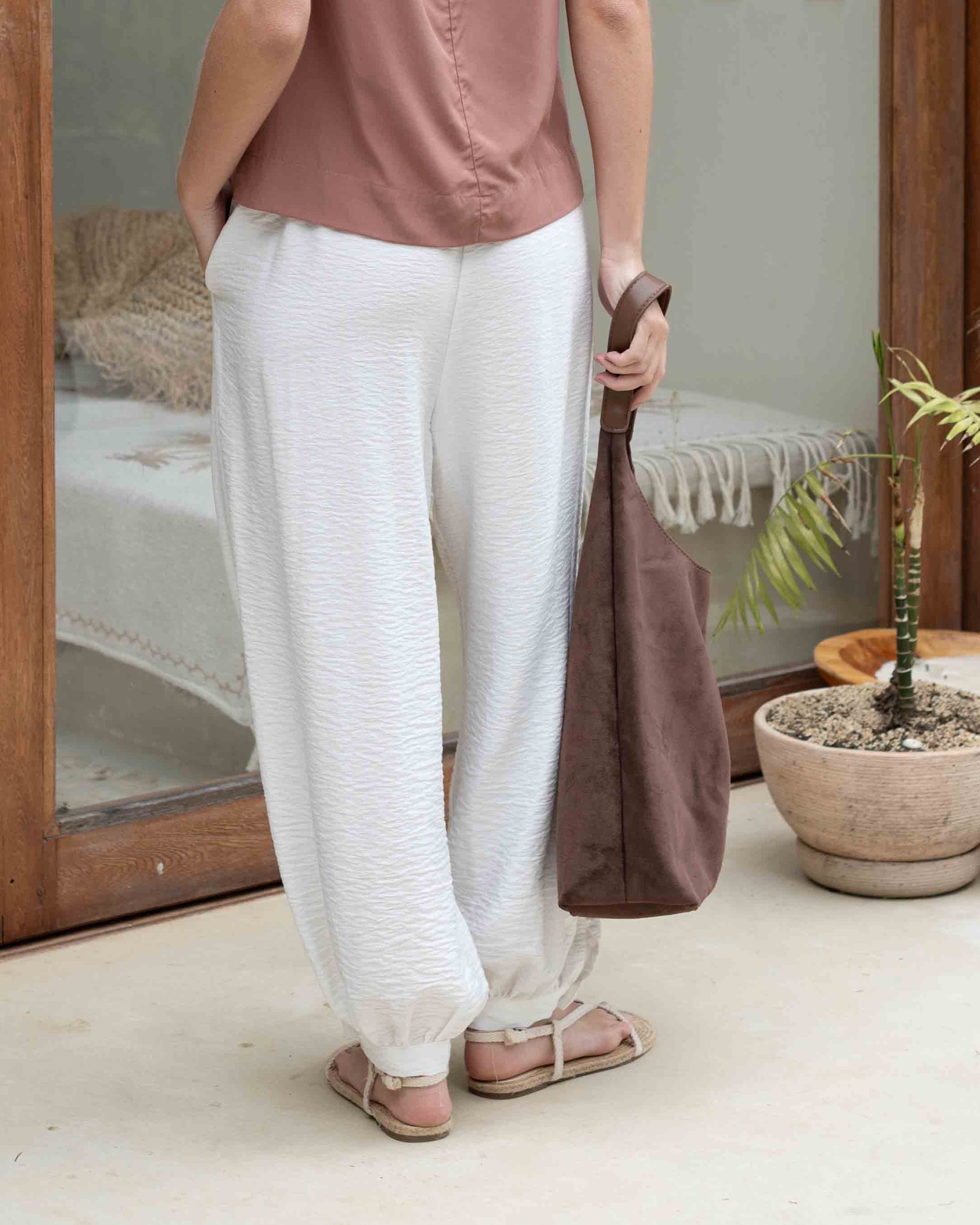 Pantalón Blanca Plane Marfil