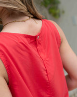 Blusa Fernanda Plane Roja
