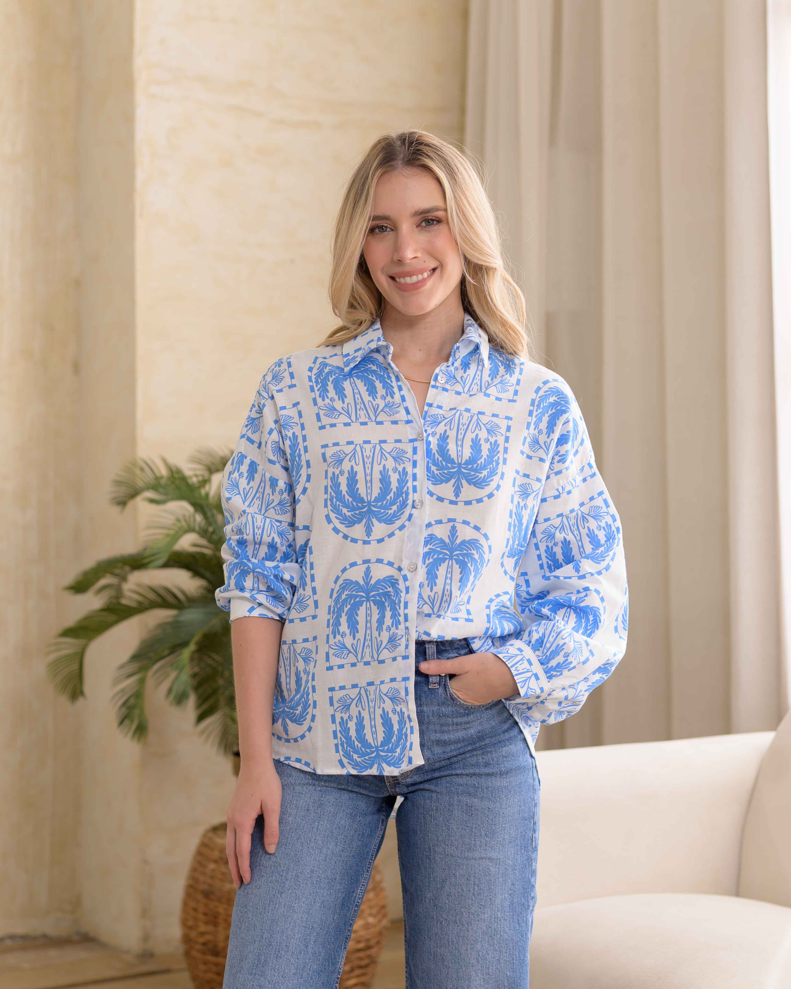 Camisa Cristina Mykonos