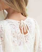 Blusa Ivanna Lace Ivory