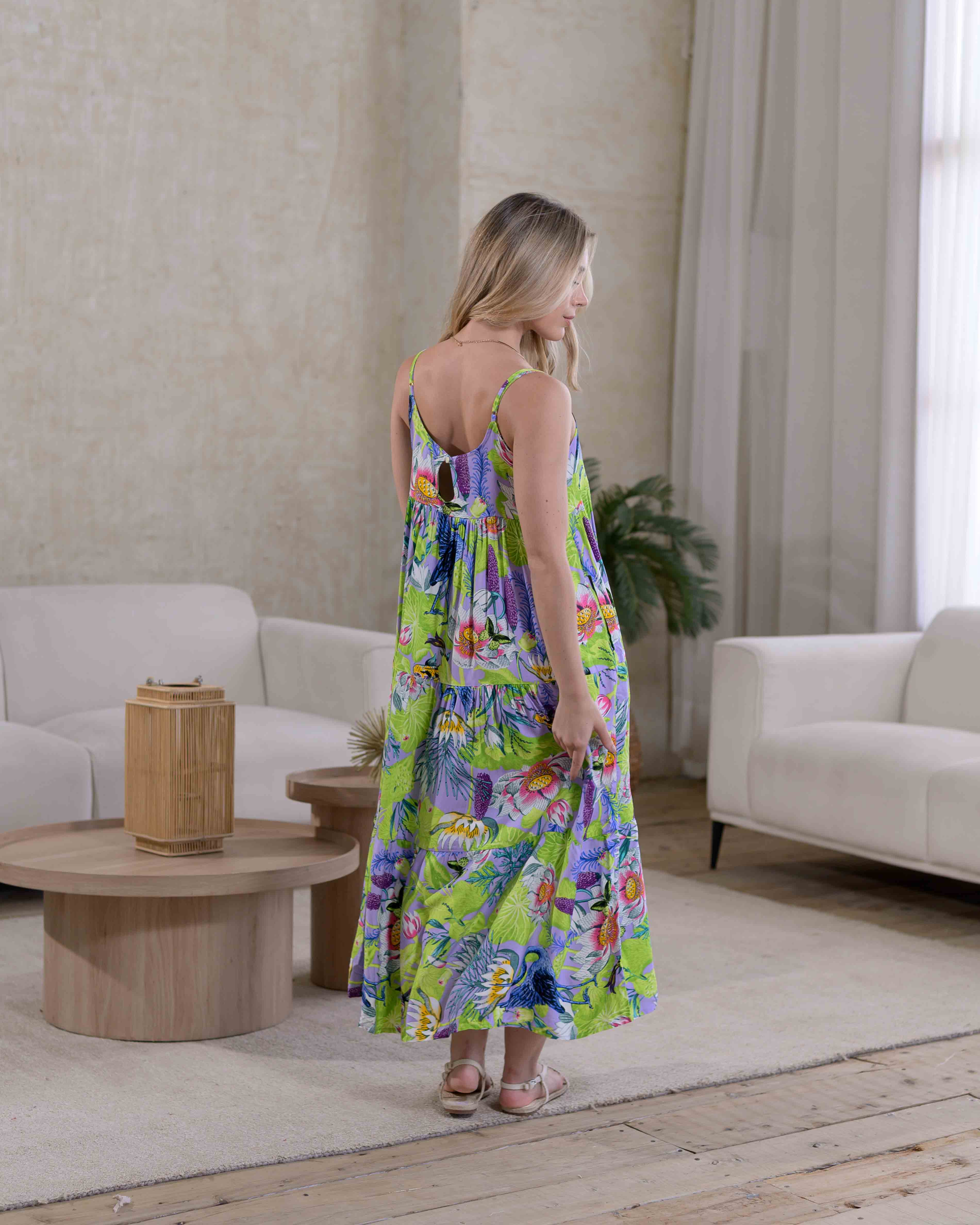 Vestido Cereza Lavanda