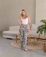 Pantalon Stay Print Cream