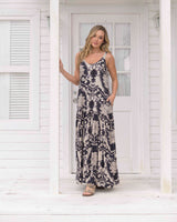 Vestido Marcia boreal black