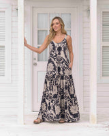 Vestido Marcia boreal black