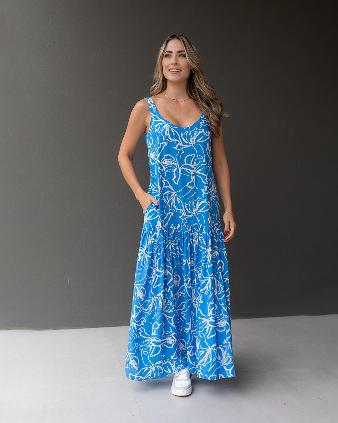 Vestido Marcia Cali Azul