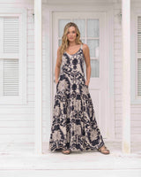 Vestido Marcia boreal black