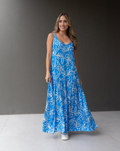 Vestido Marcia Cali Azul