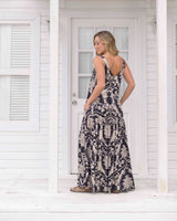 Vestido Marcia boreal black